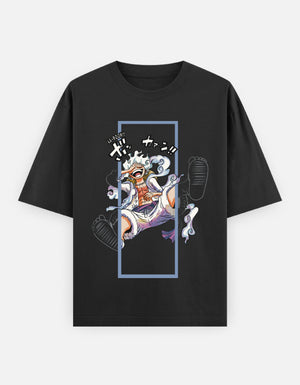 Gear 5 Luffy - One Piece Oversized Classic T-Shirt