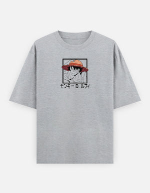 Monkey D Luffy - One Piece Oversized Classic T-Shirt