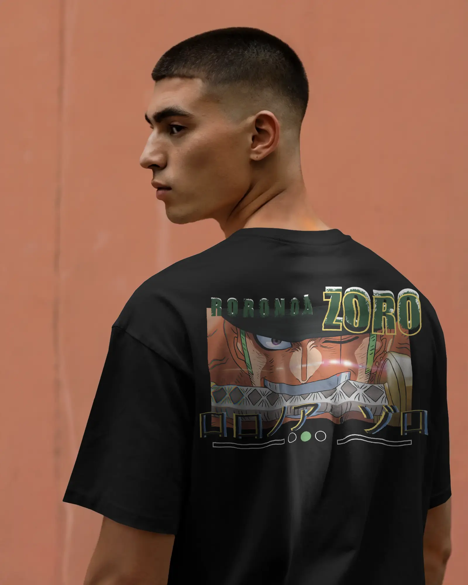 Blade Gaze – Zoro Terry Oversized Tee