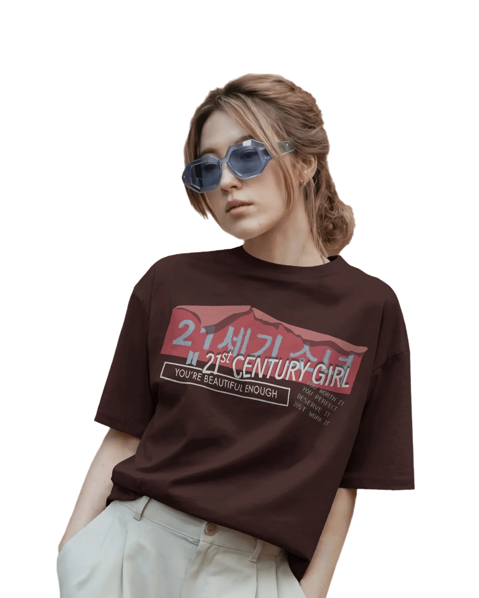 21st Century Girl - BTS Terry Oversized Tee