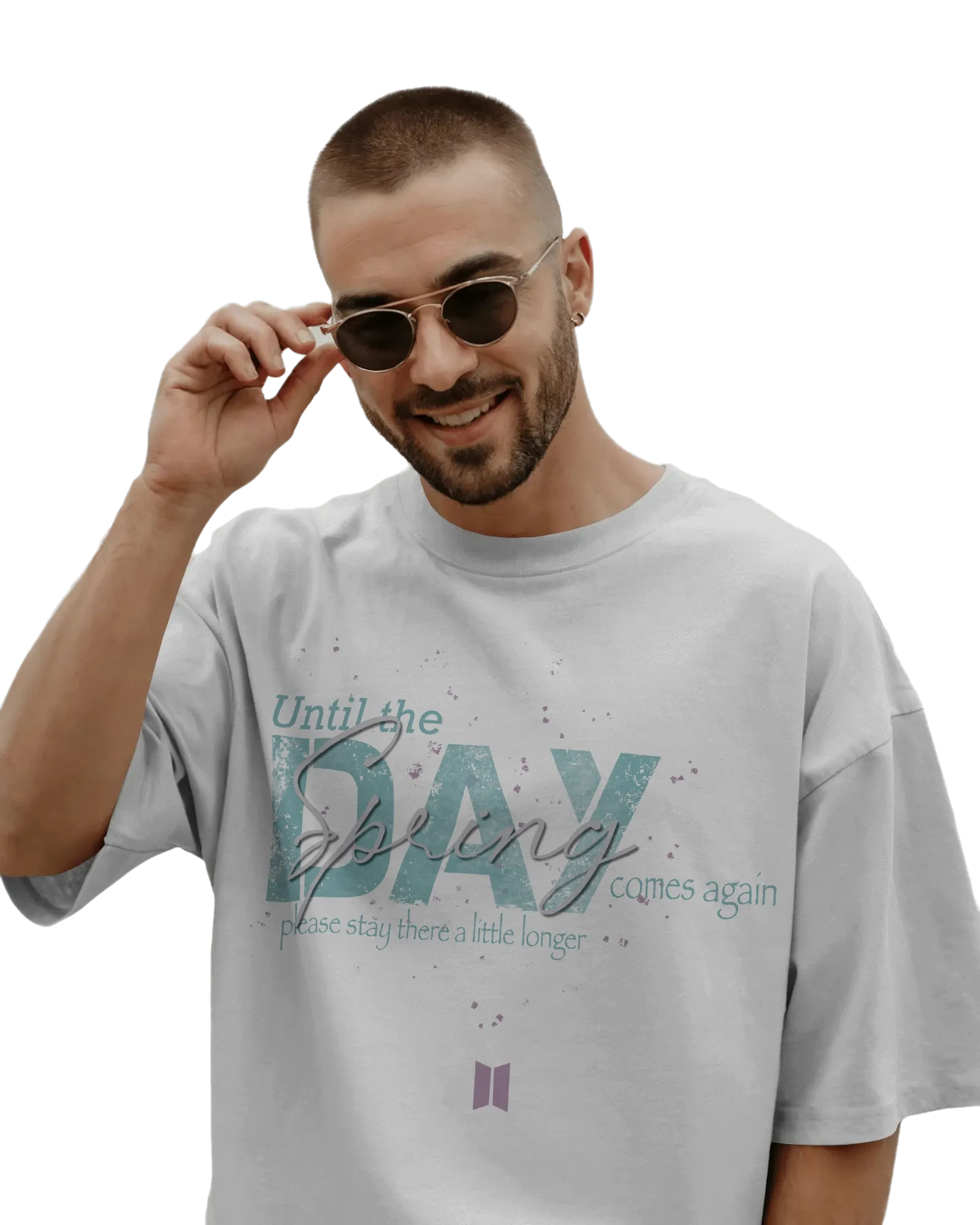 Spring Day Comes Again - BTS Terry Oversized Tee