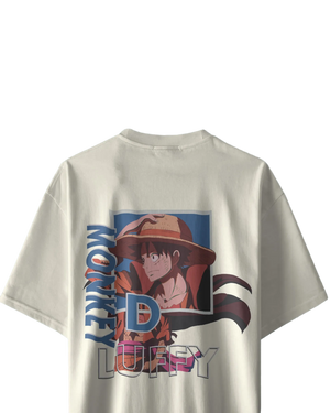 Monkey D Luffy - One Piece Terry Oversized Tee