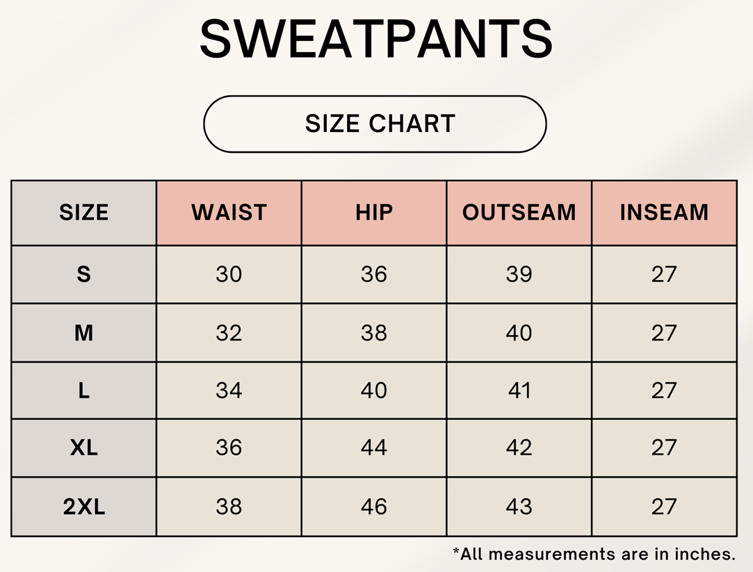 Color_Size Chart
