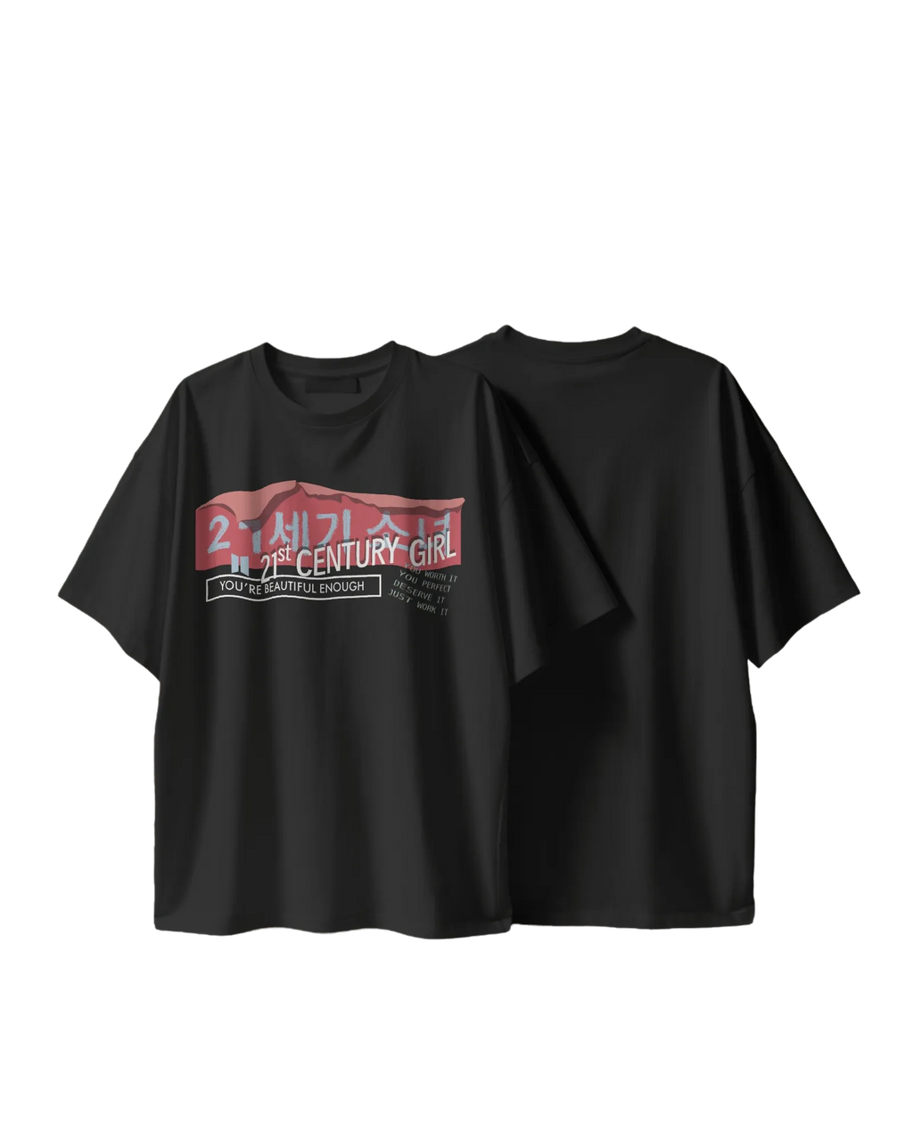 21st Century Girl - BTS Terry Oversized Tee