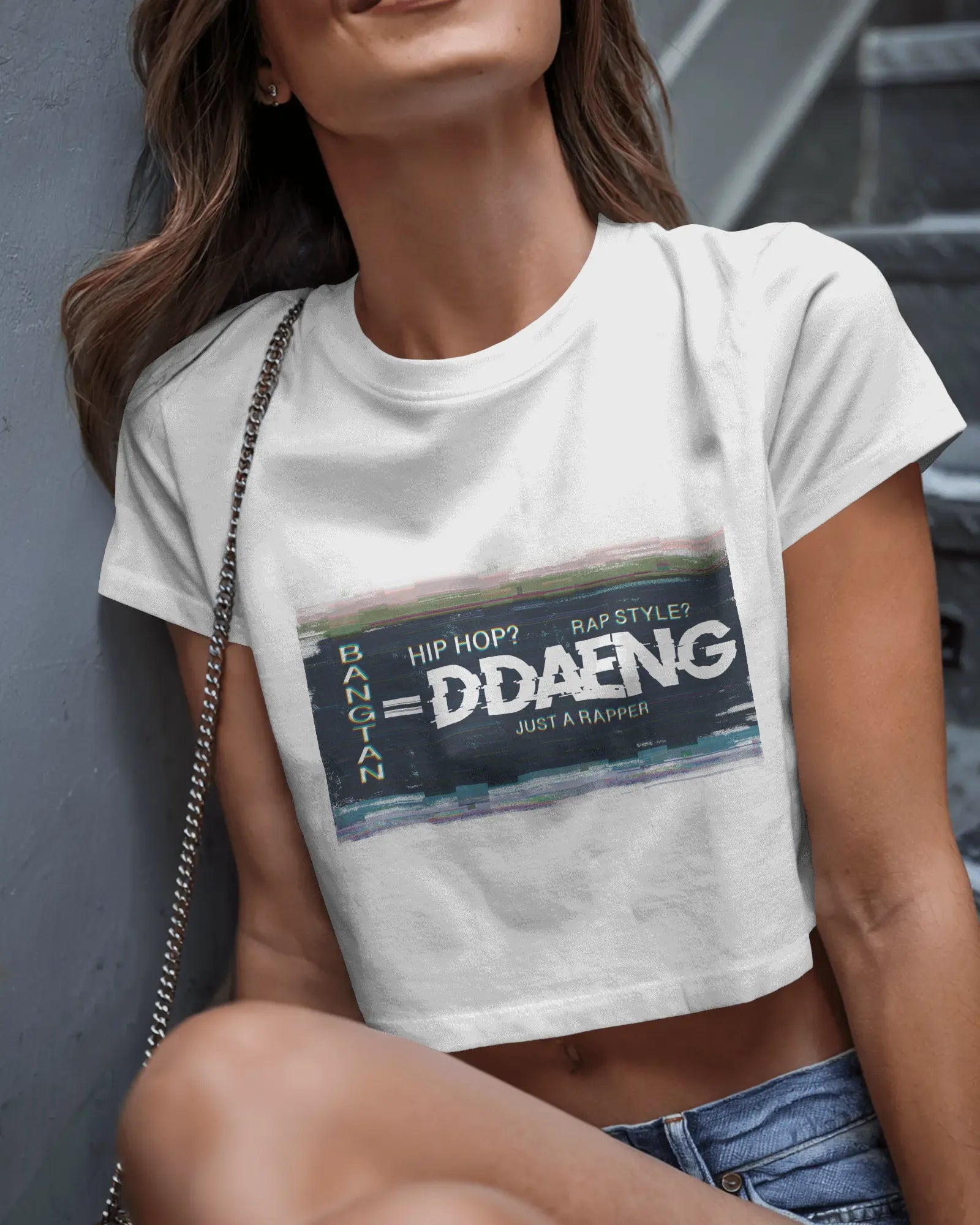 Bangtan DDAENG Rap Style - Crop Top