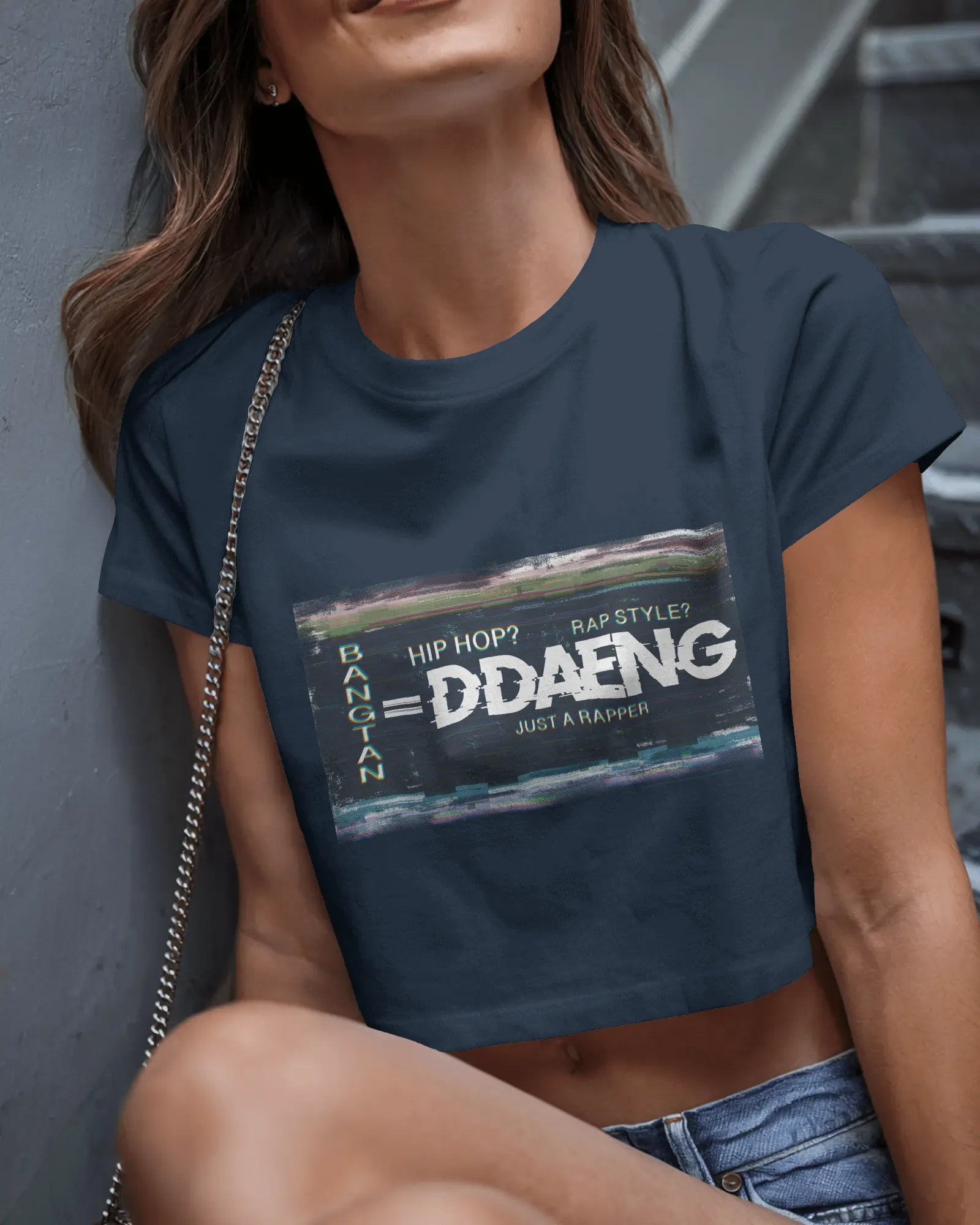 Bangtan DDAENG Rap Style - Crop Top