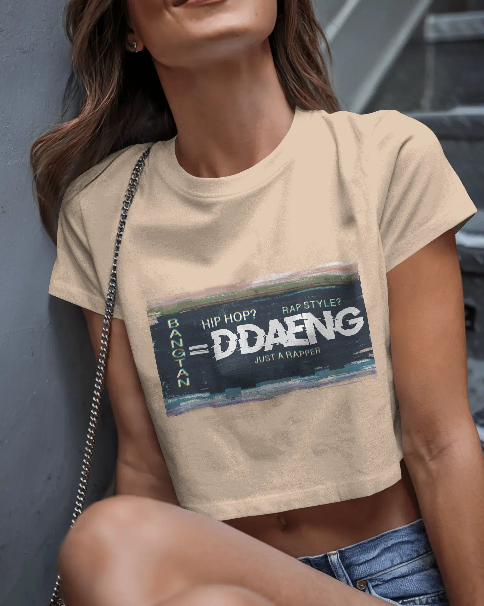 Bangtan DDAENG Rap Style - Crop Top