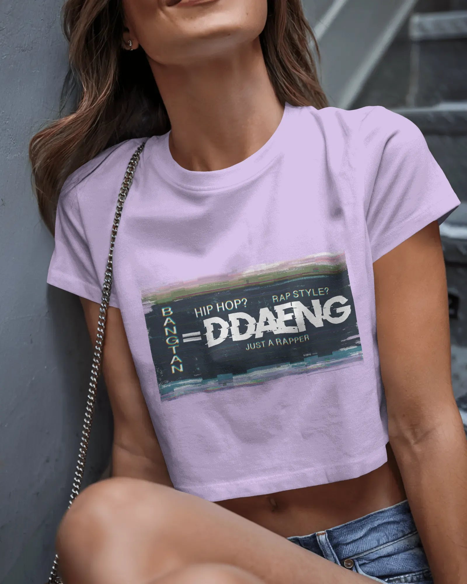Bangtan DDAENG Rap Style - Crop Top