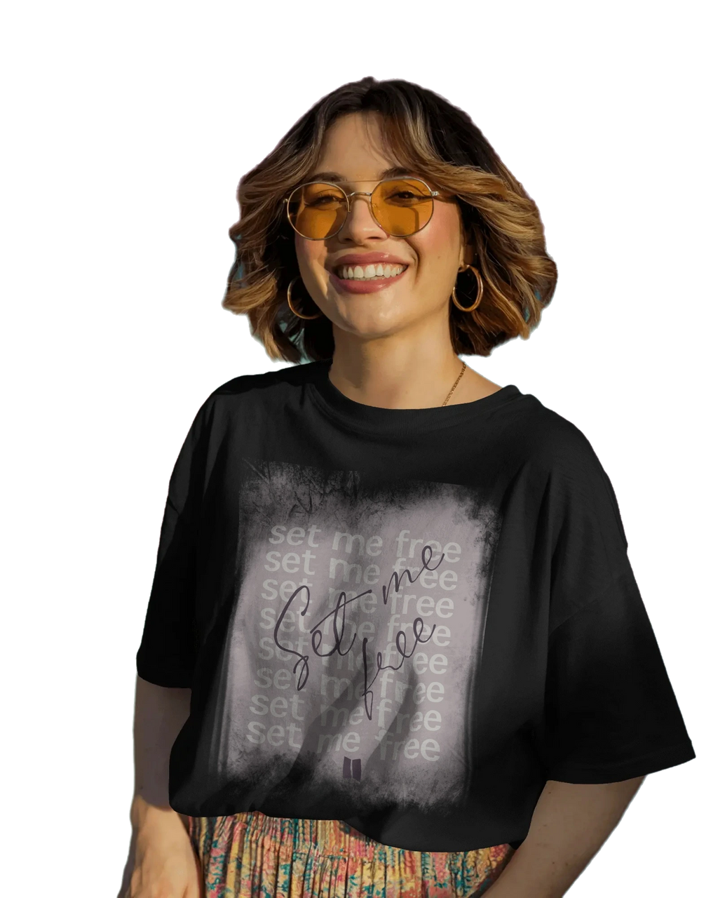 Set Me Free - BTS Oversized Classic T-Shirt