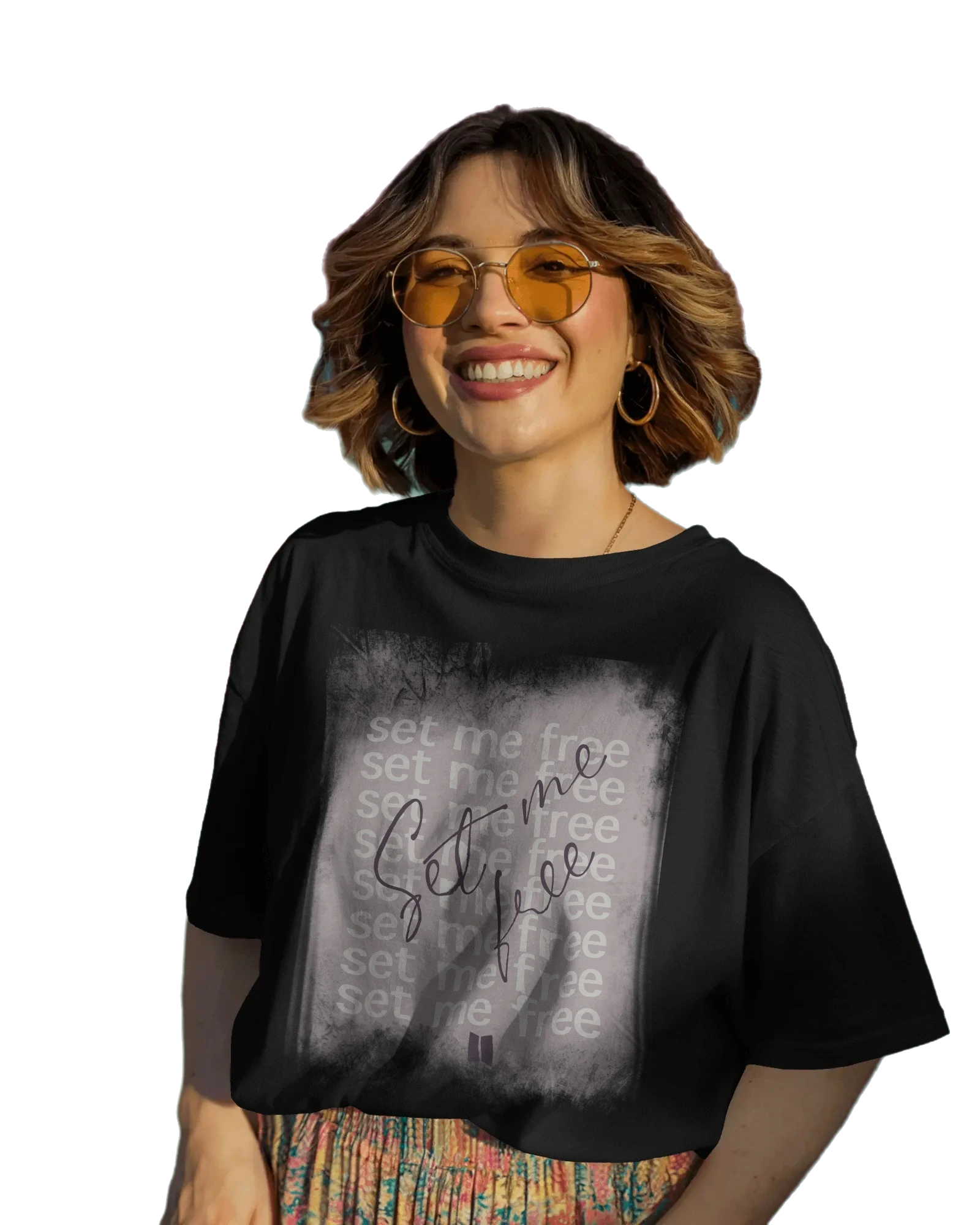 Set Me Free - BTS Oversized Classic T-Shirt