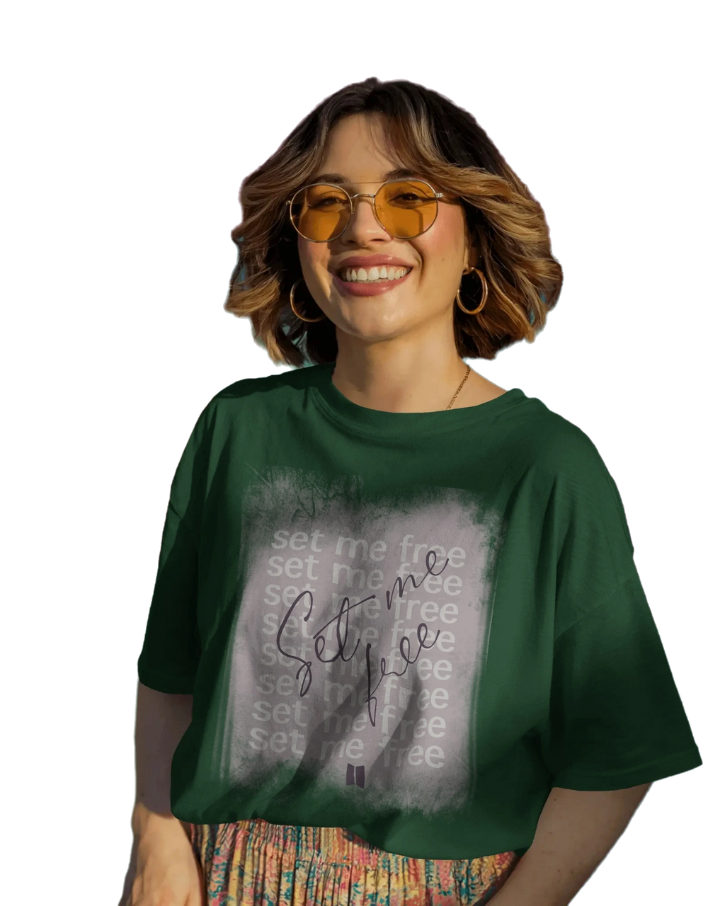 Set Me Free - BTS Oversized Classic T-Shirt