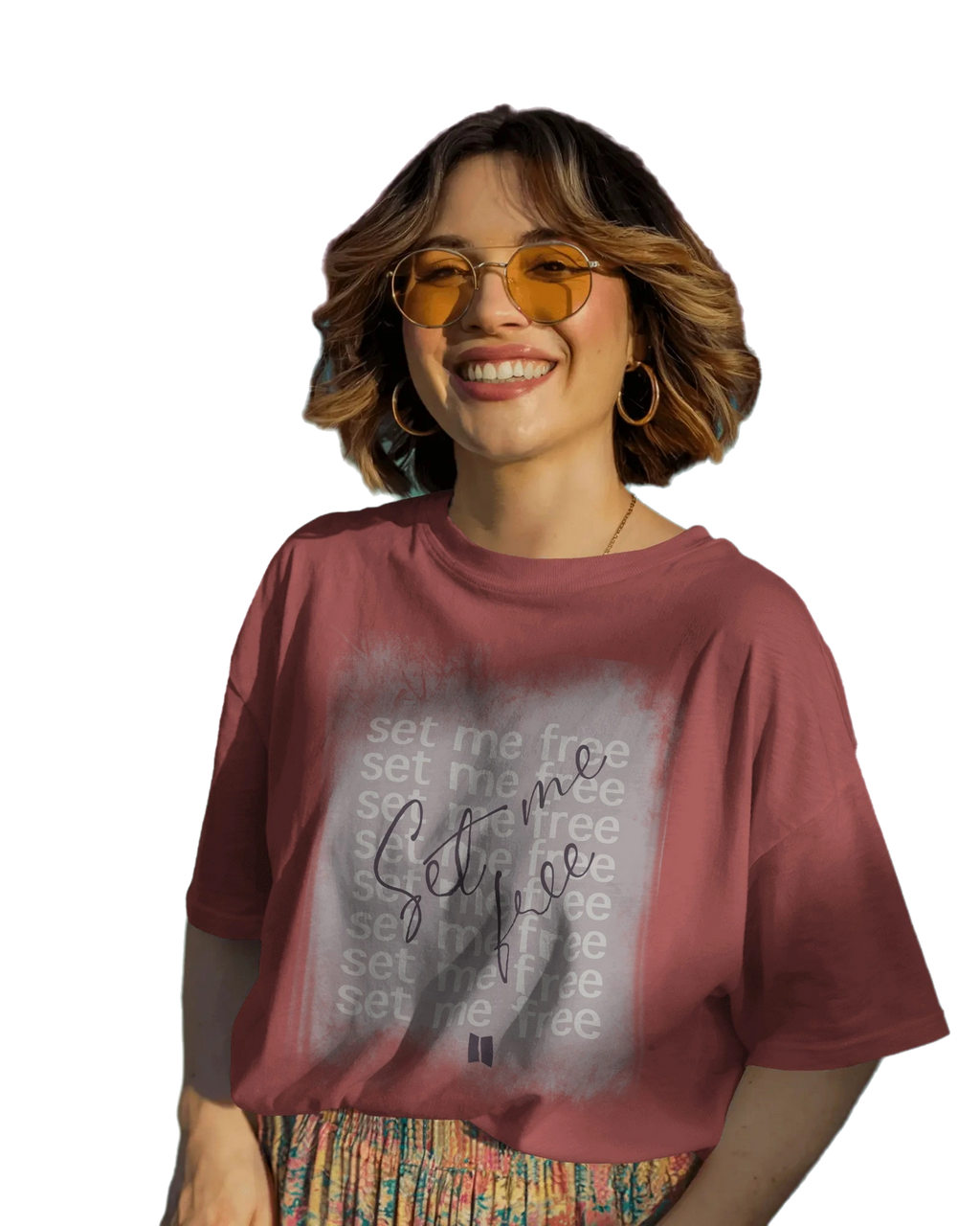 Set Me Free - BTS Oversized Classic T-Shirt