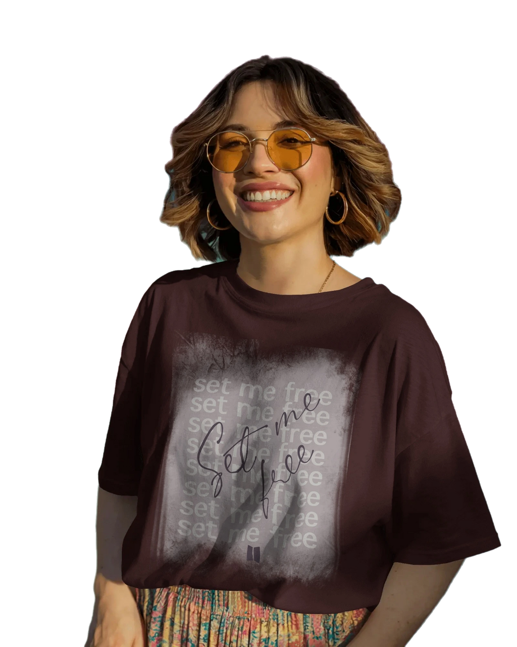 Set Me Free - BTS Oversized Classic T-Shirt