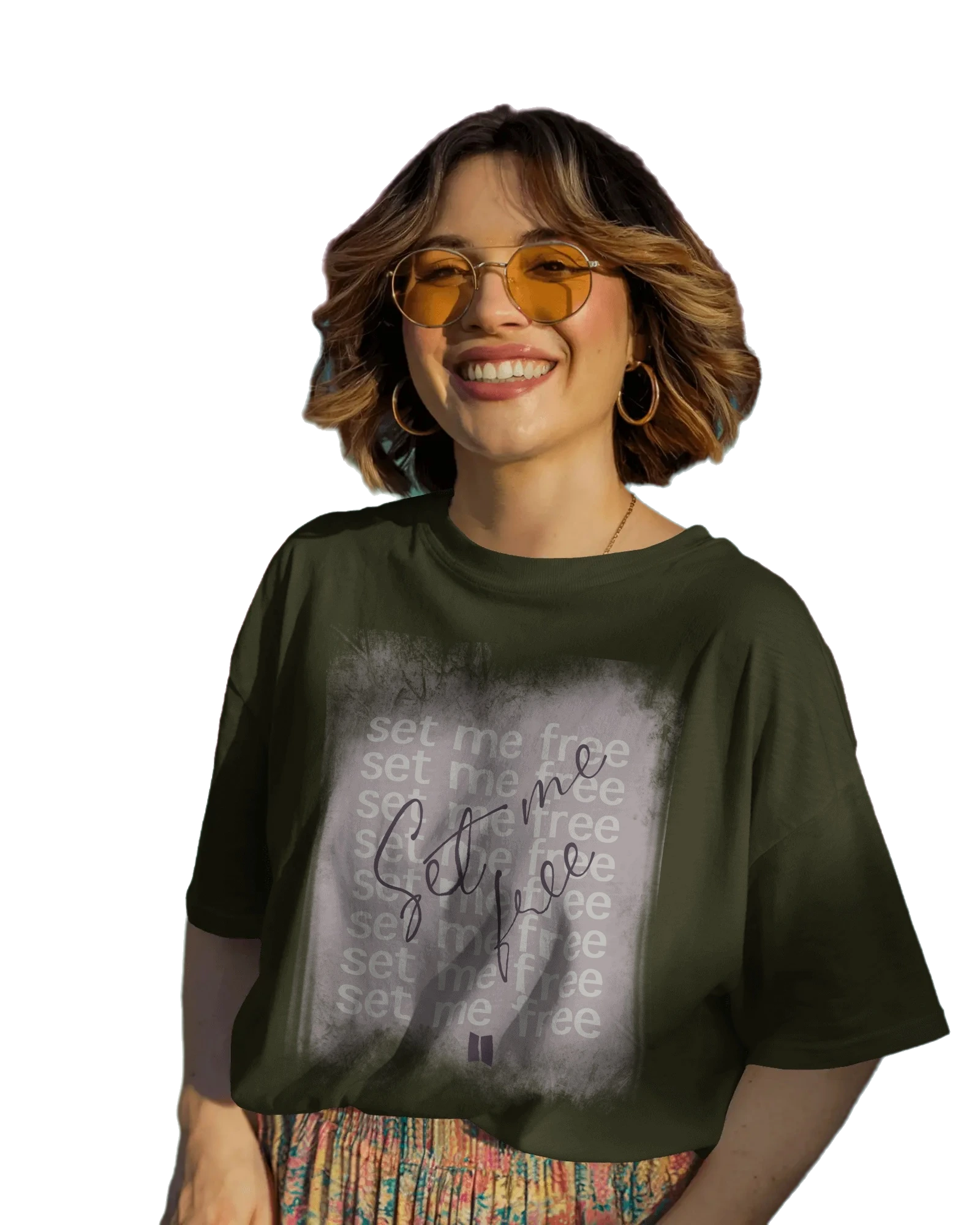 Set Me Free - BTS Oversized Classic T-Shirt