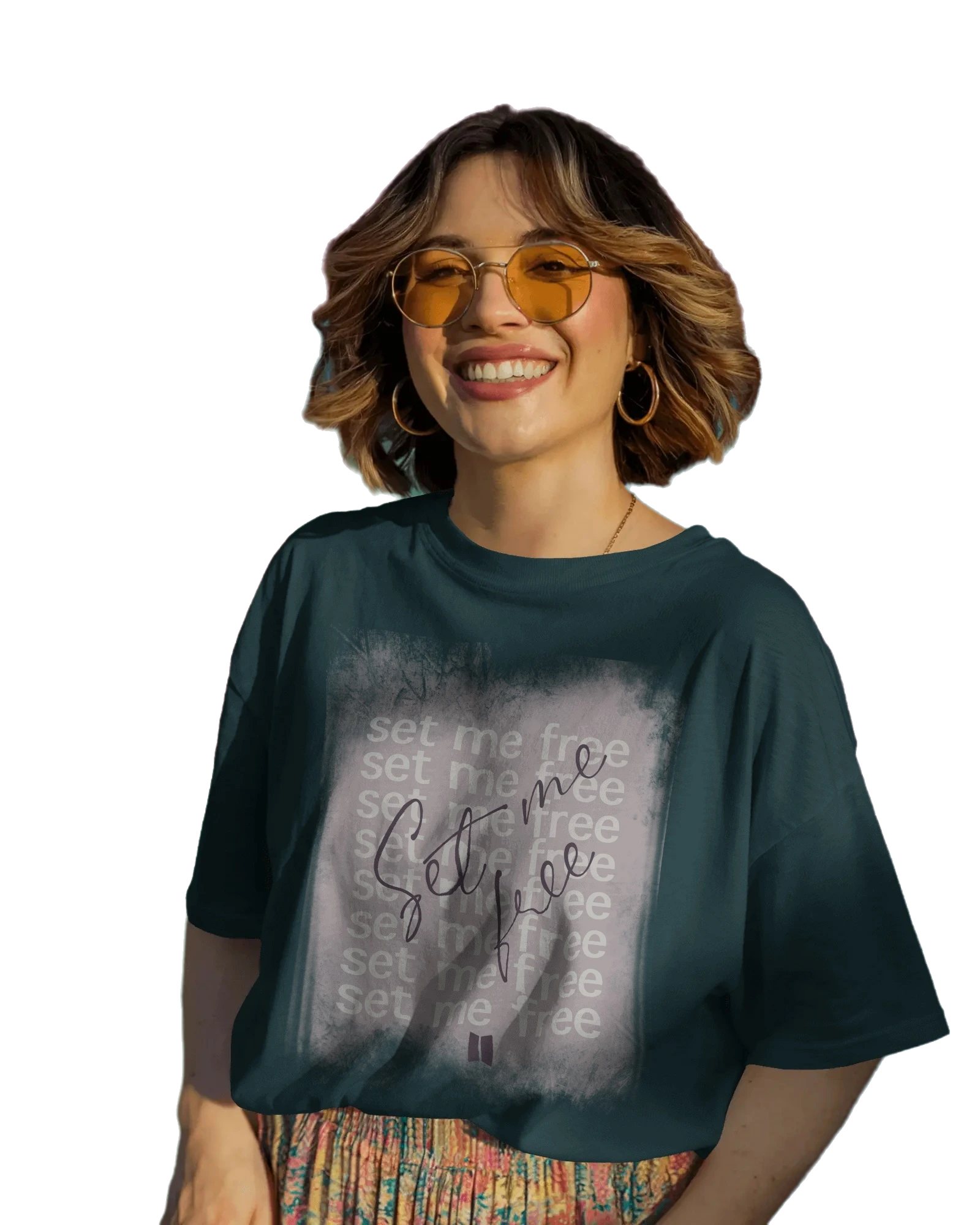 Set Me Free - BTS Oversized Classic T-Shirt