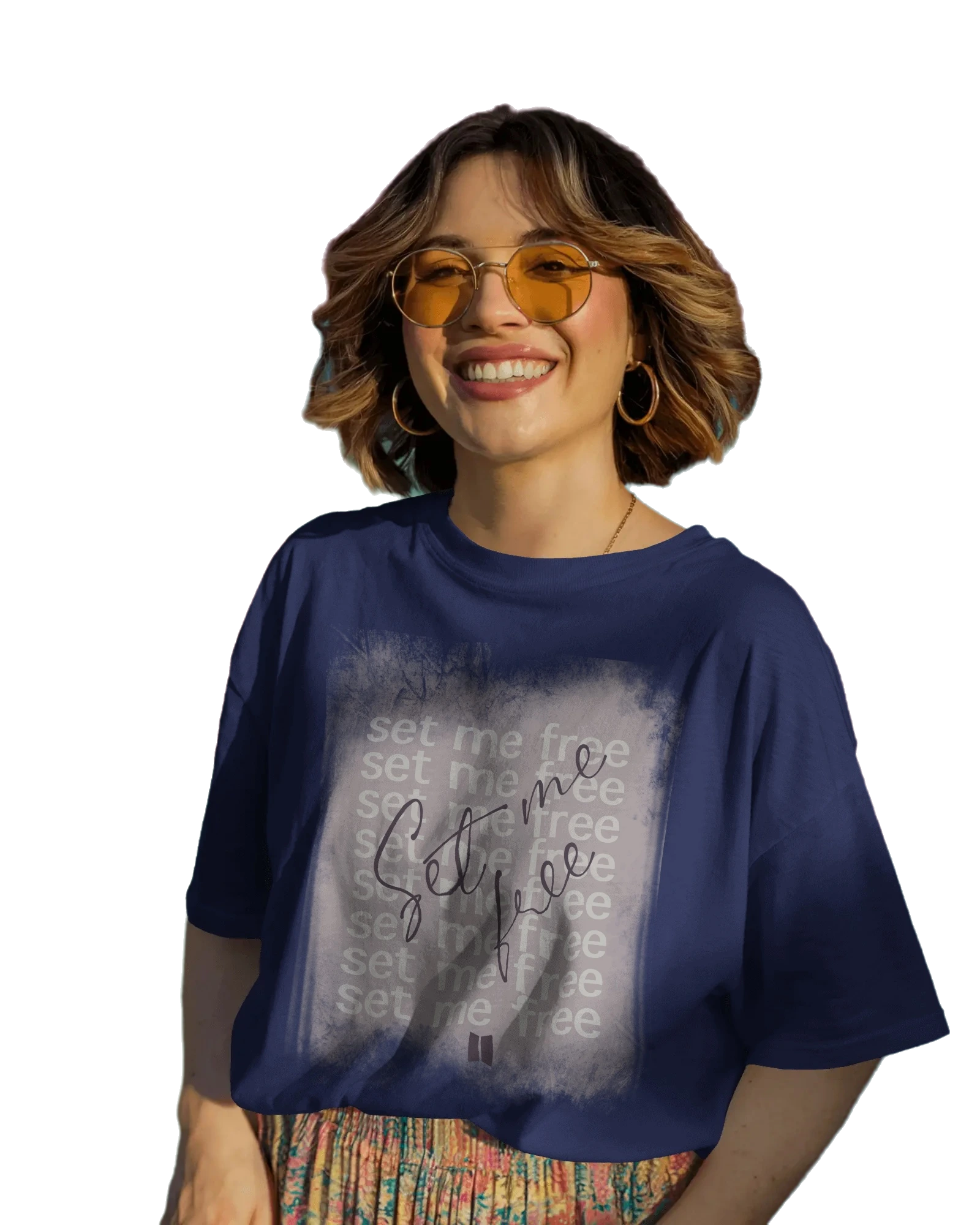 Set Me Free - BTS Oversized Classic T-Shirt