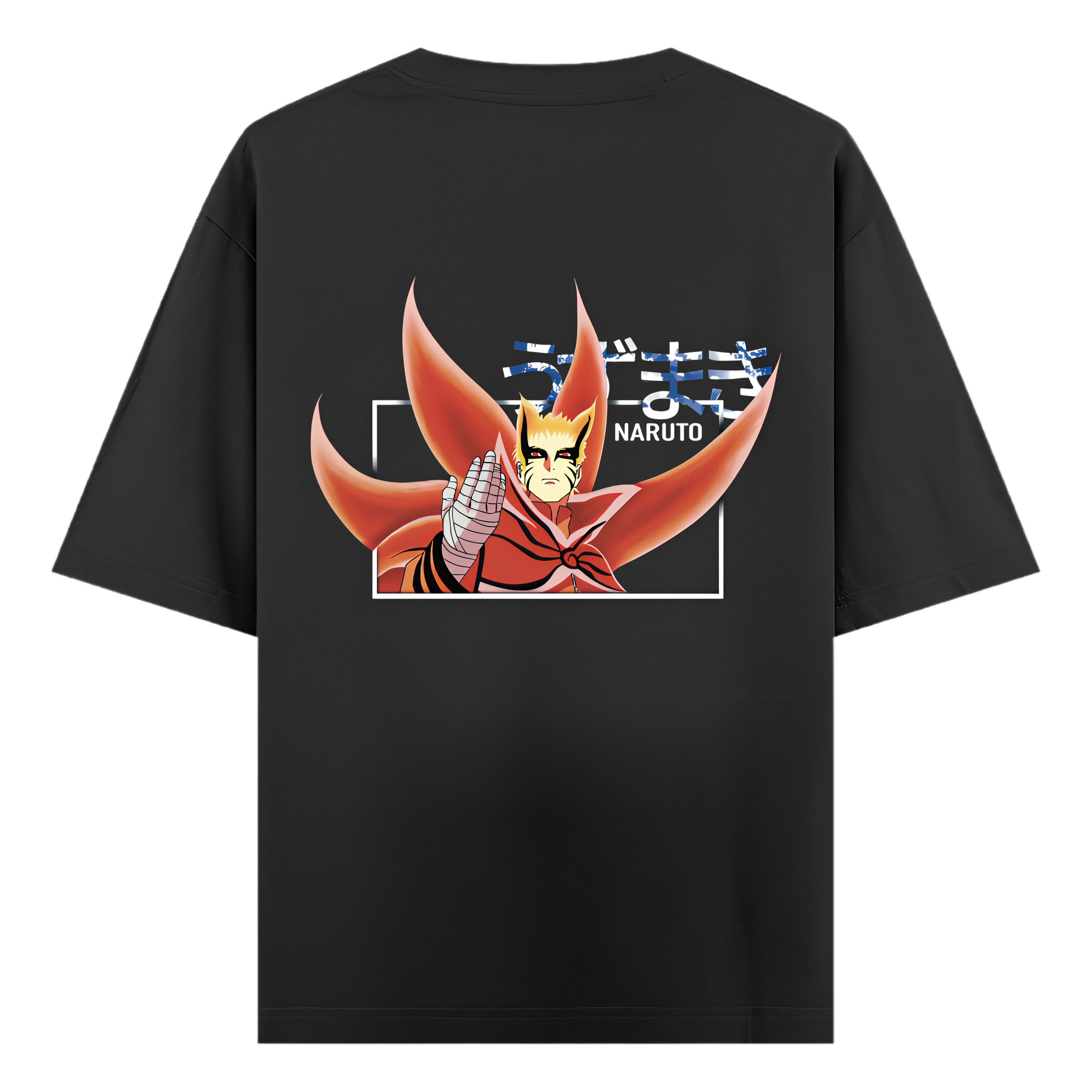 Baryon Mode - Naruto Oversized Classic T-Shirt