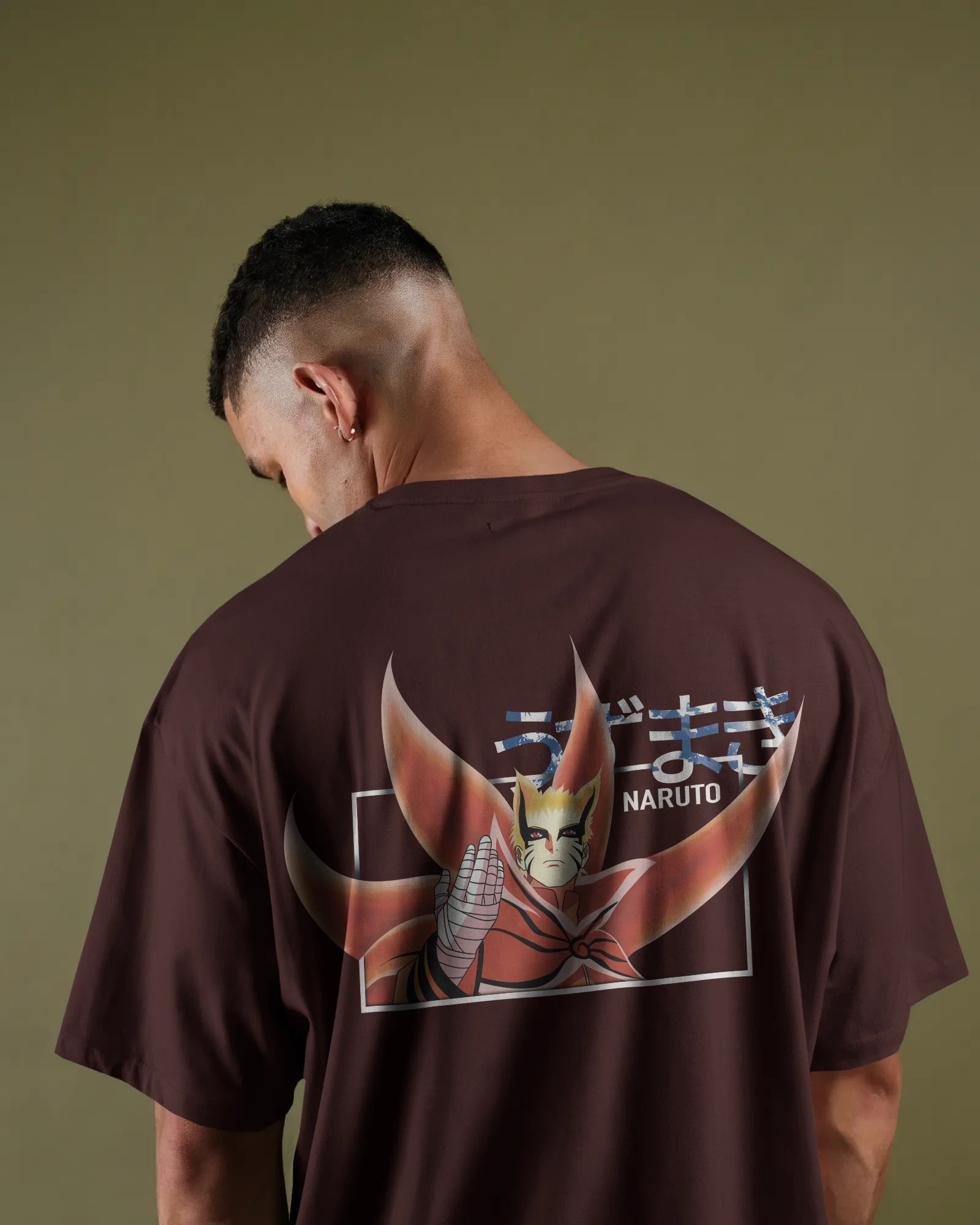 Baryon Mode - Naruto Oversized Classic T-Shirt
