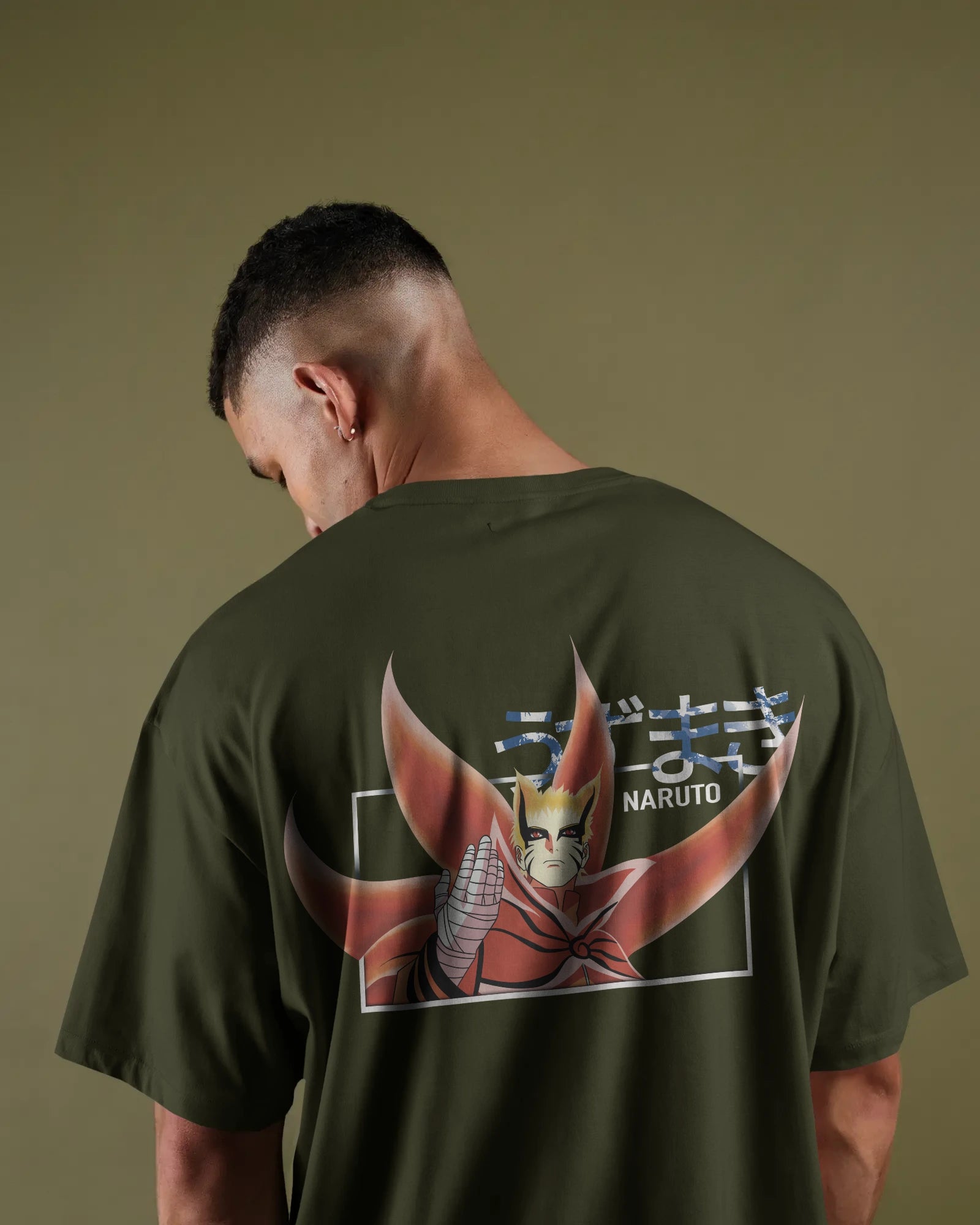 Baryon Mode - Naruto Oversized Classic T-Shirt