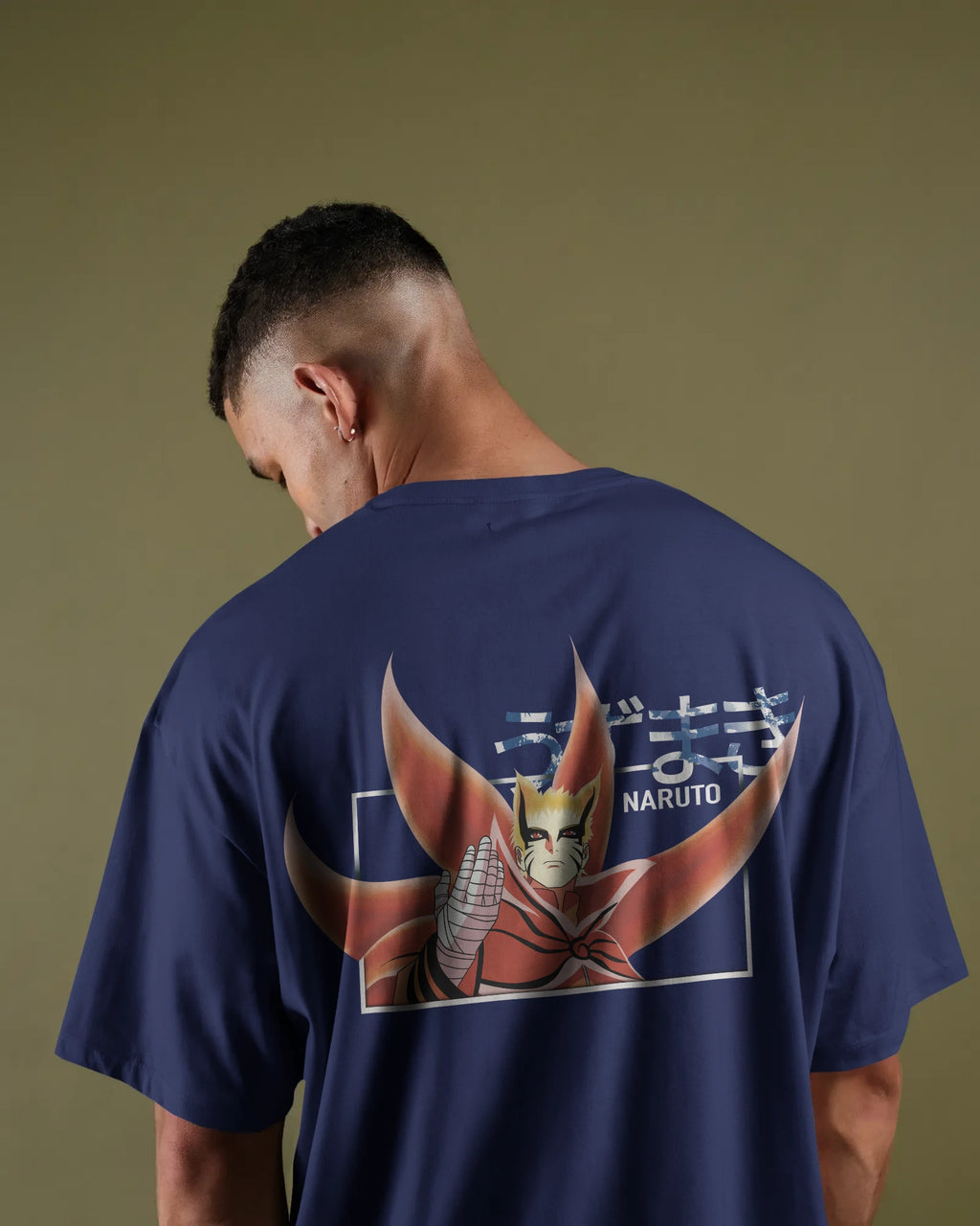 Baryon Mode - Naruto Oversized Classic T-Shirt