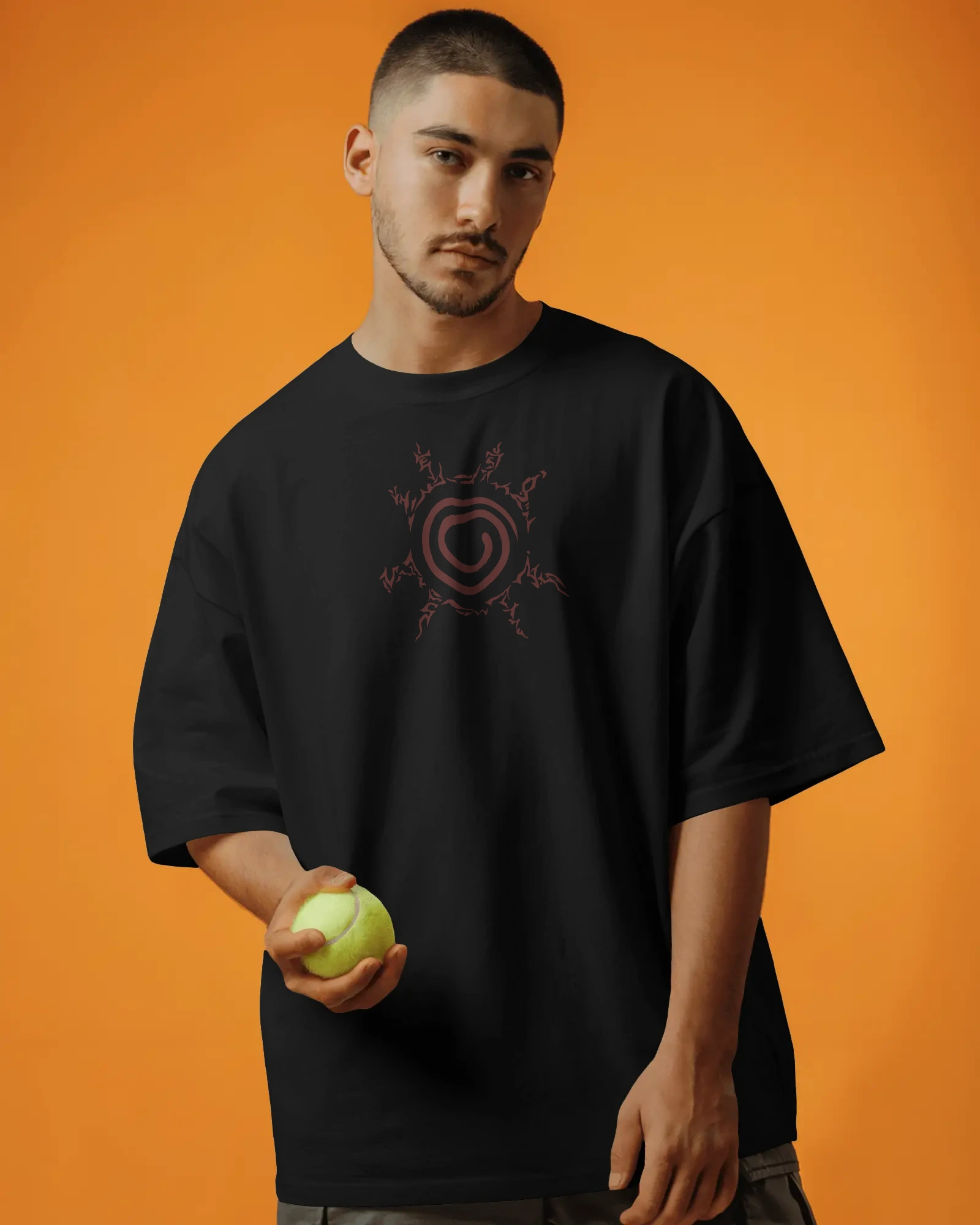 Baryon Mode - Naruto Oversized Classic T-Shirt