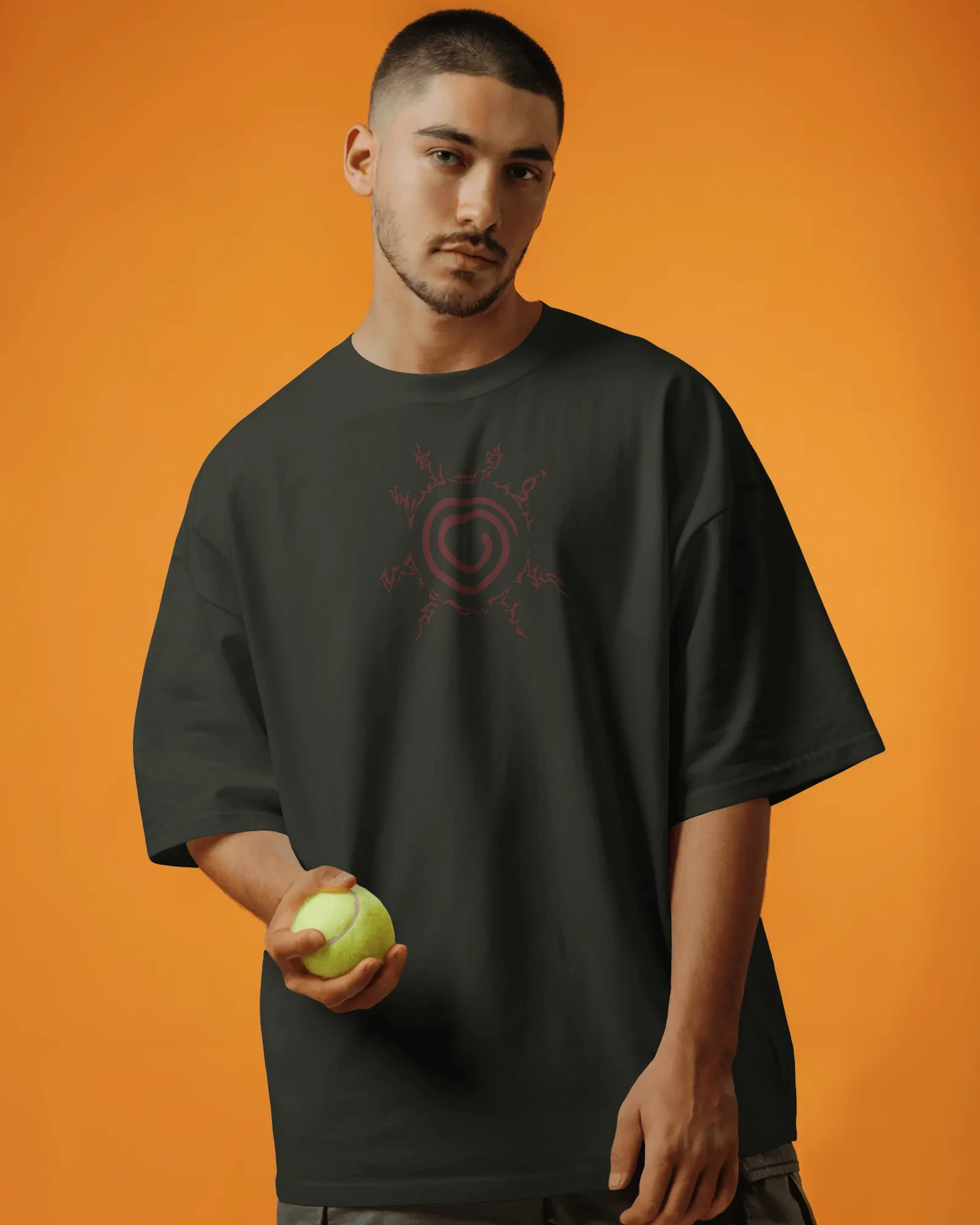 Baryon Mode - Naruto Oversized Classic T-Shirt