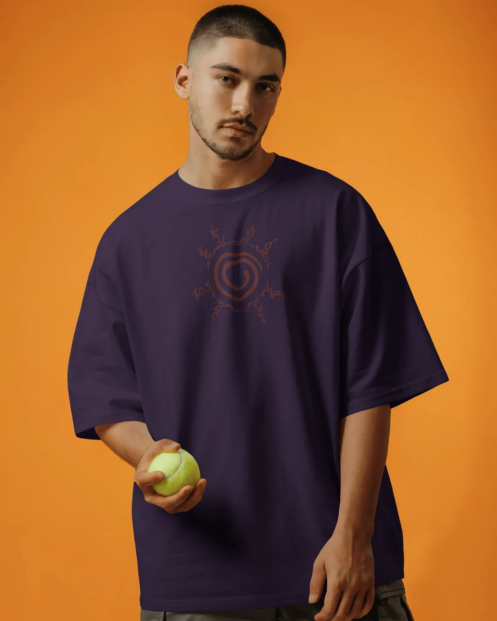 Baryon Mode - Naruto Oversized Classic T-Shirt