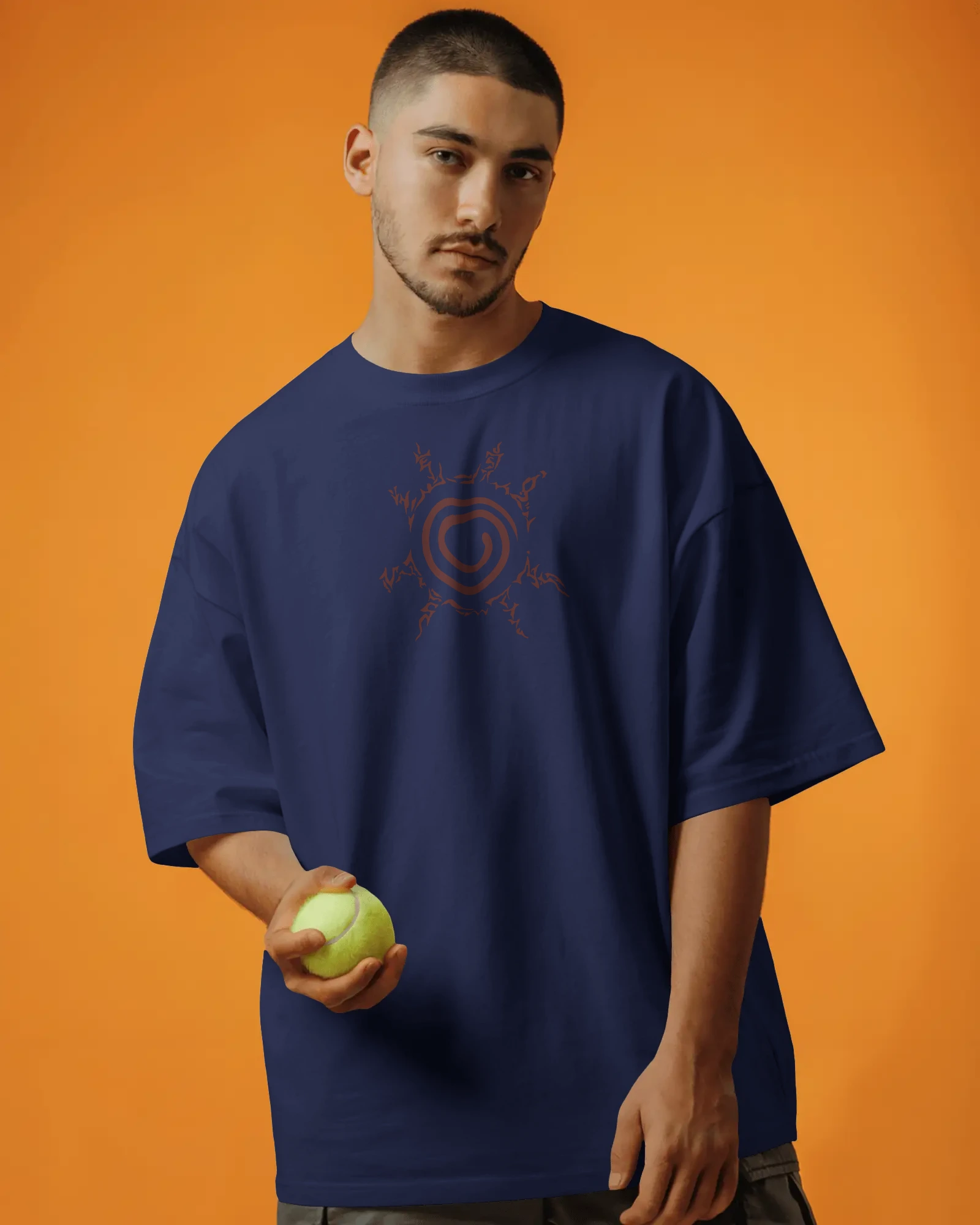 Baryon Mode - Naruto Oversized Classic T-Shirt