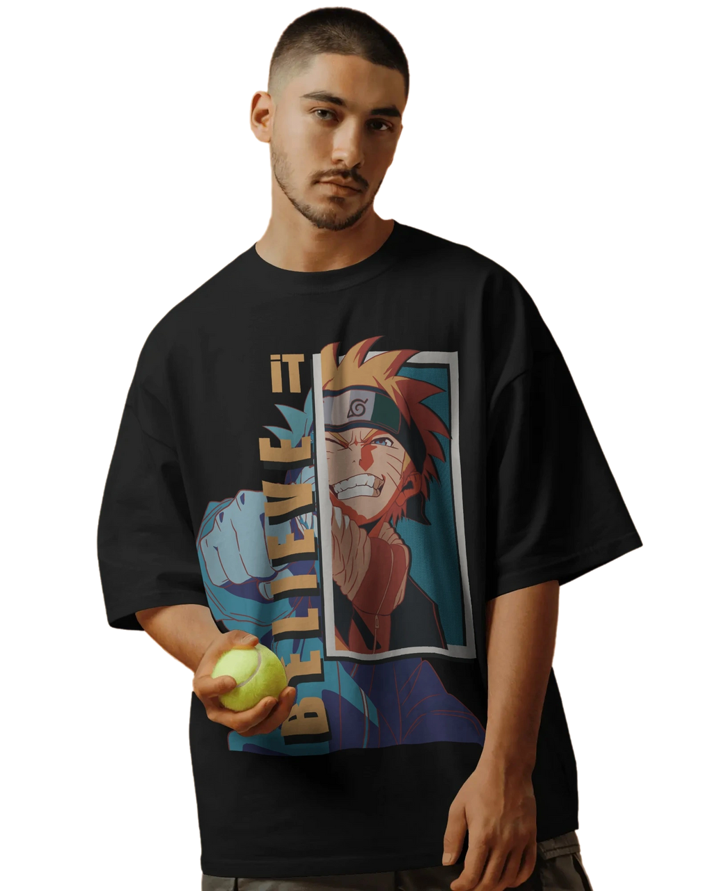 Believe It - Naruto Oversized Classic T-Shirt