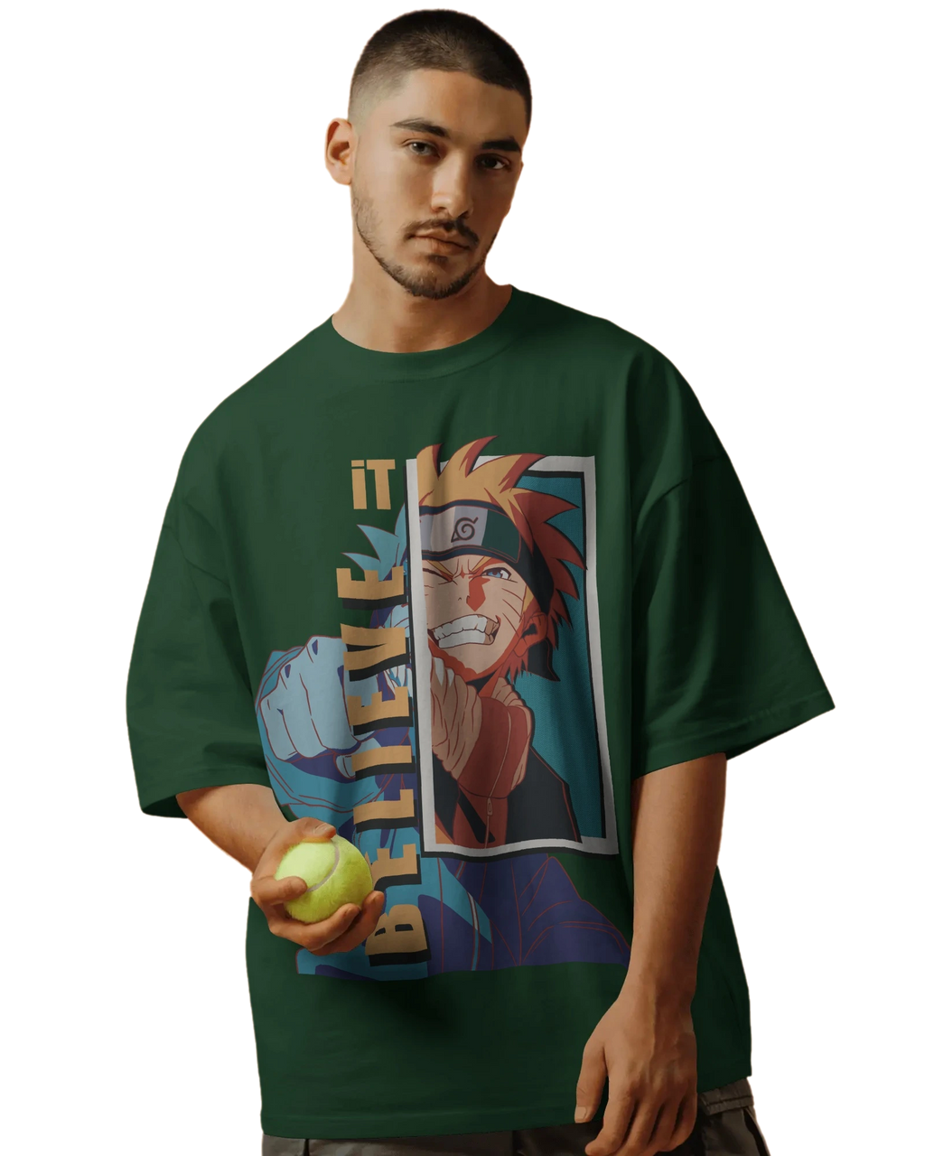 Believe It - Naruto Oversized Classic T-Shirt