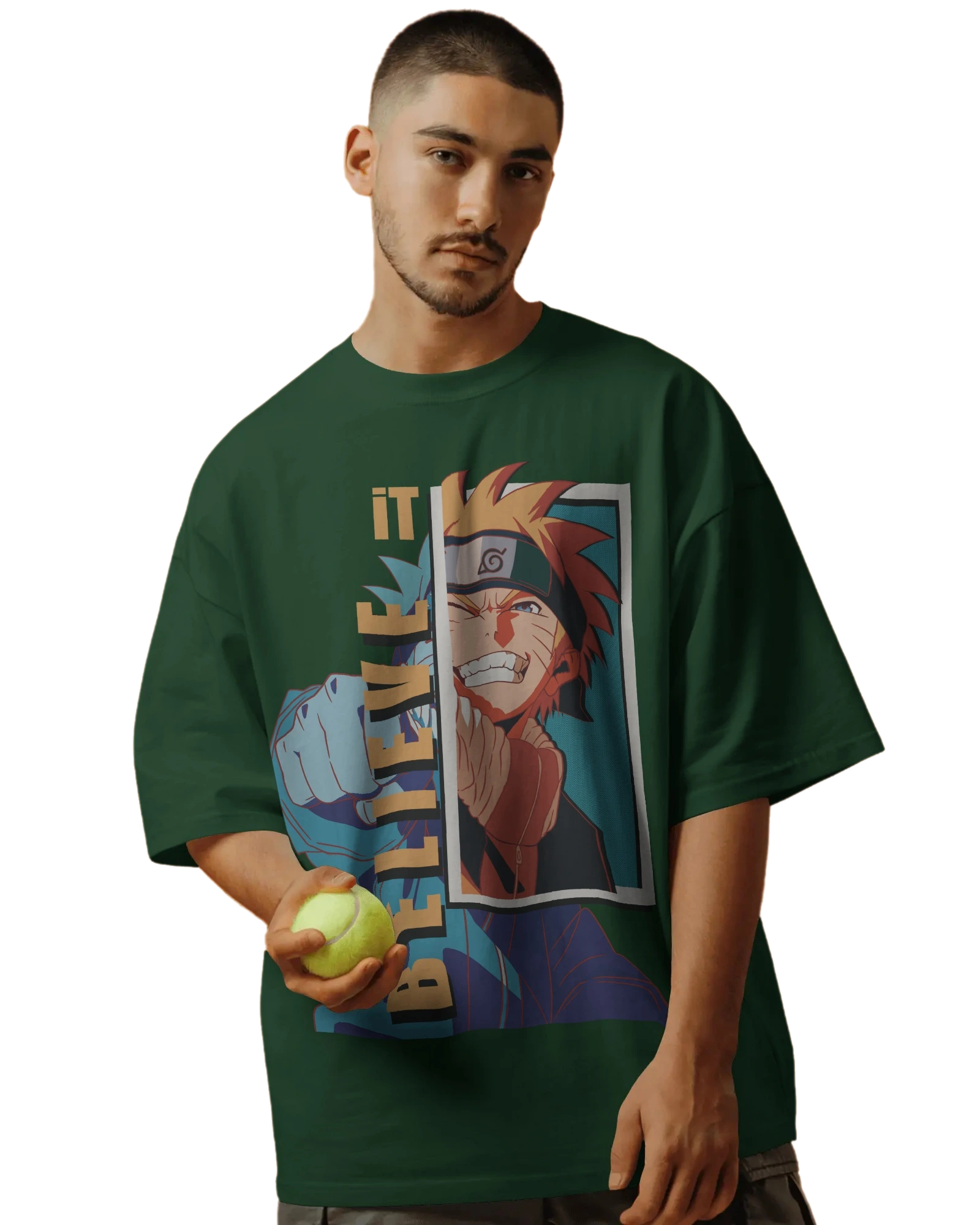 Believe It - Naruto Oversized Classic T-Shirt