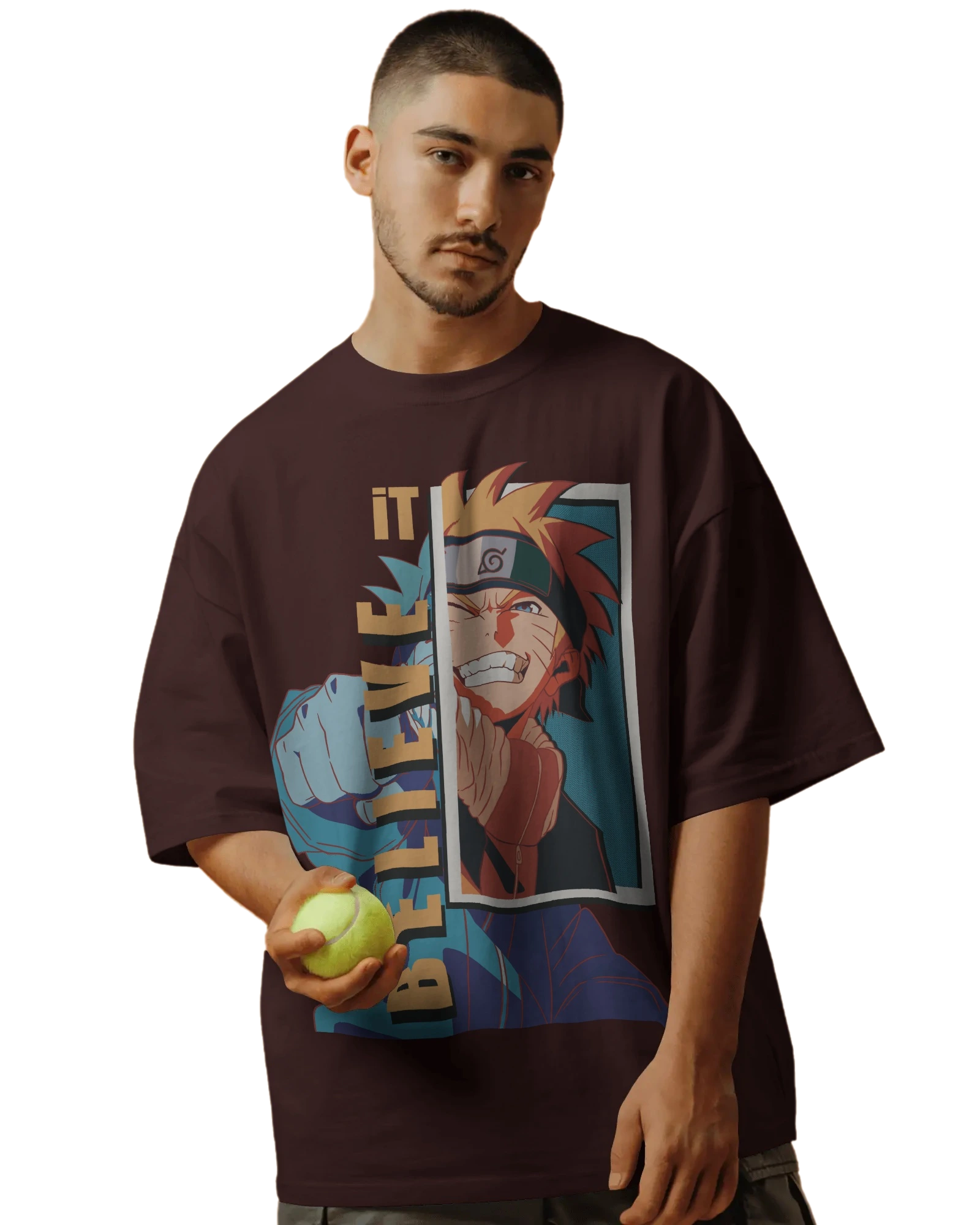 Believe It - Naruto Oversized Classic T-Shirt