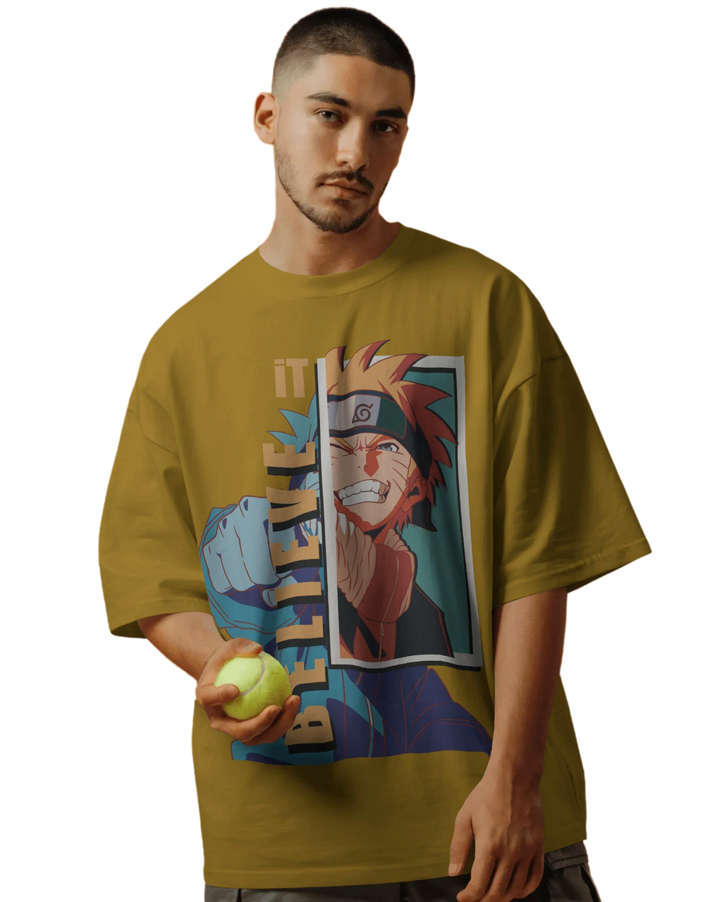 Believe It - Naruto Oversized Classic T-Shirt