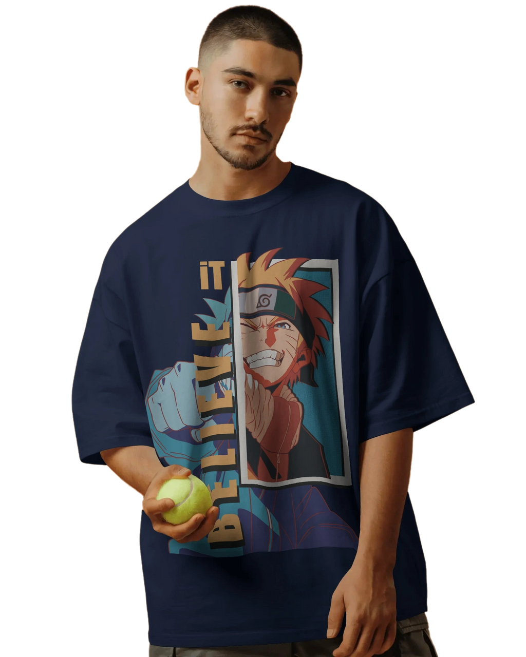 Believe It - Naruto Oversized Classic T-Shirt
