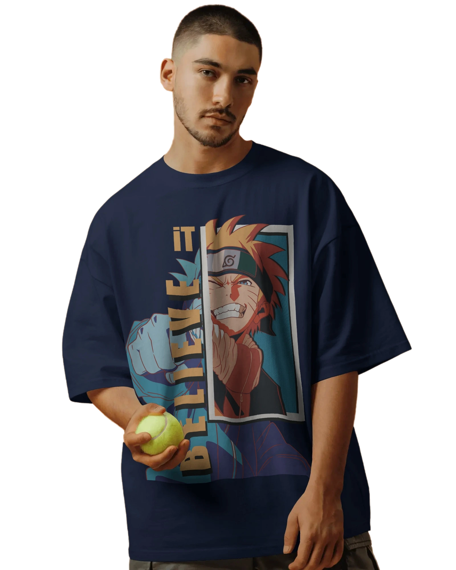 Believe It - Naruto Oversized Classic T-Shirt