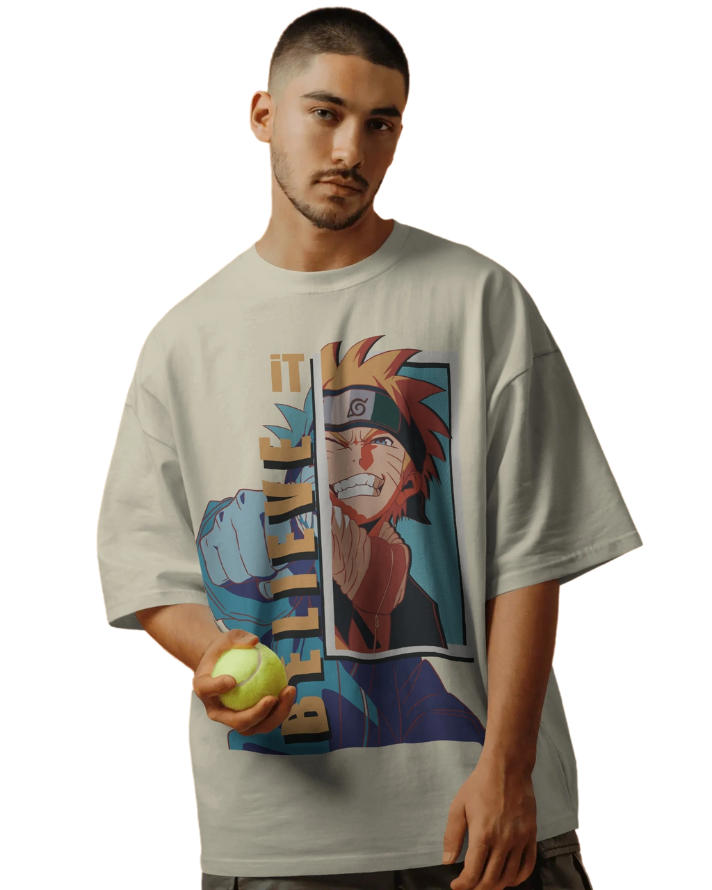 Believe It - Naruto Oversized Classic T-Shirt