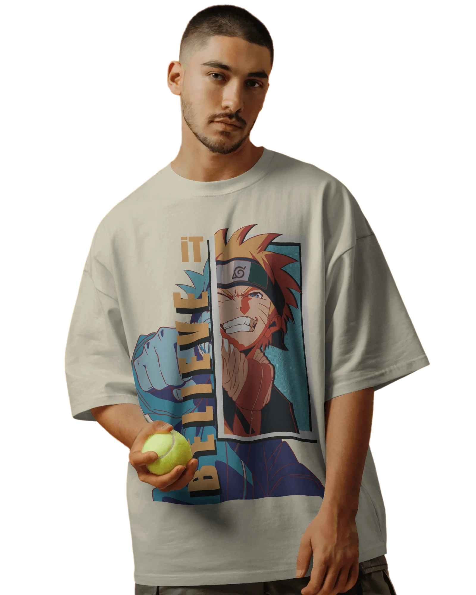 Believe It - Naruto Oversized Classic T-Shirt