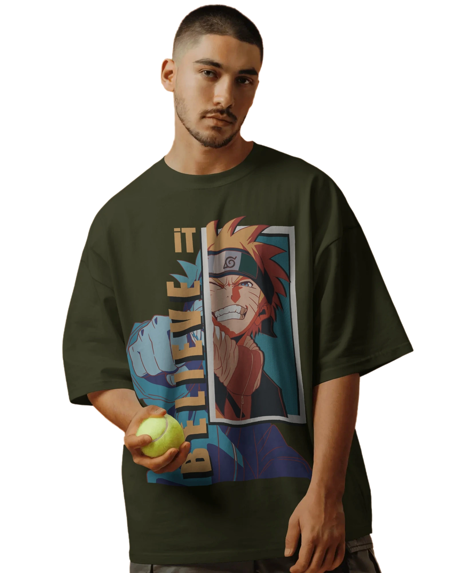 Believe It - Naruto Oversized Classic T-Shirt