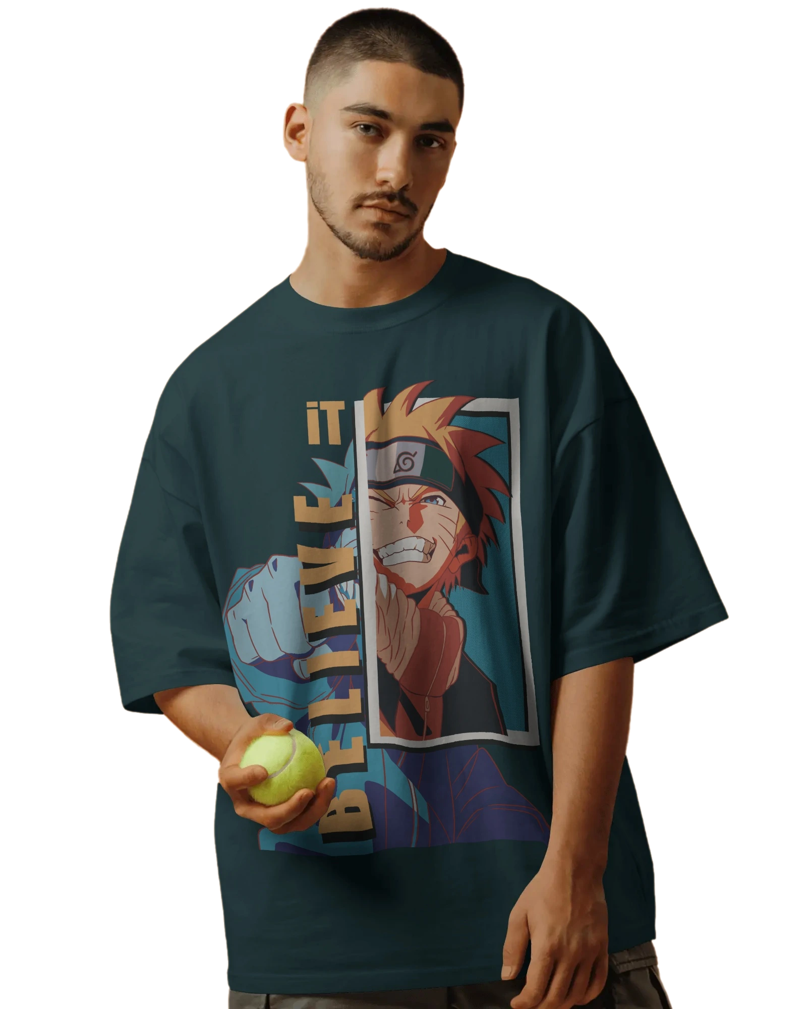 Believe It - Naruto Oversized Classic T-Shirt