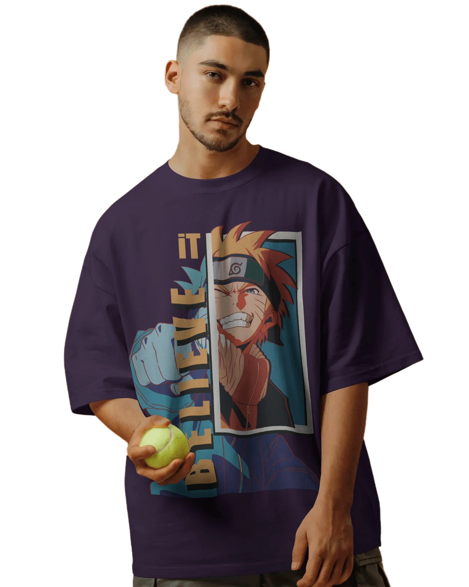 Believe It - Naruto Oversized Classic T-Shirt
