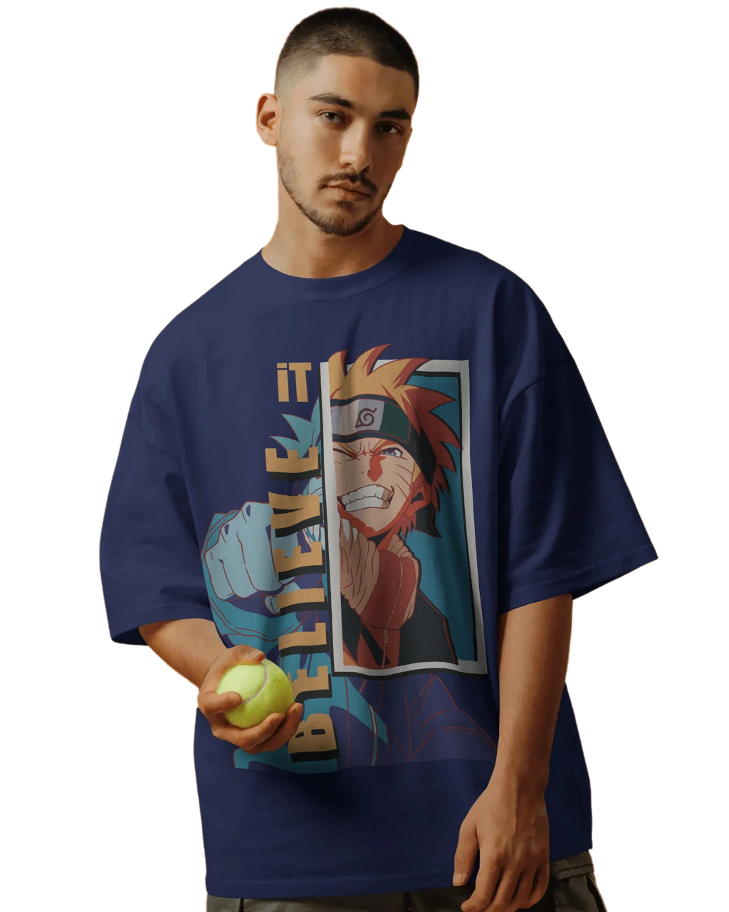 Believe It - Naruto Oversized Classic T-Shirt