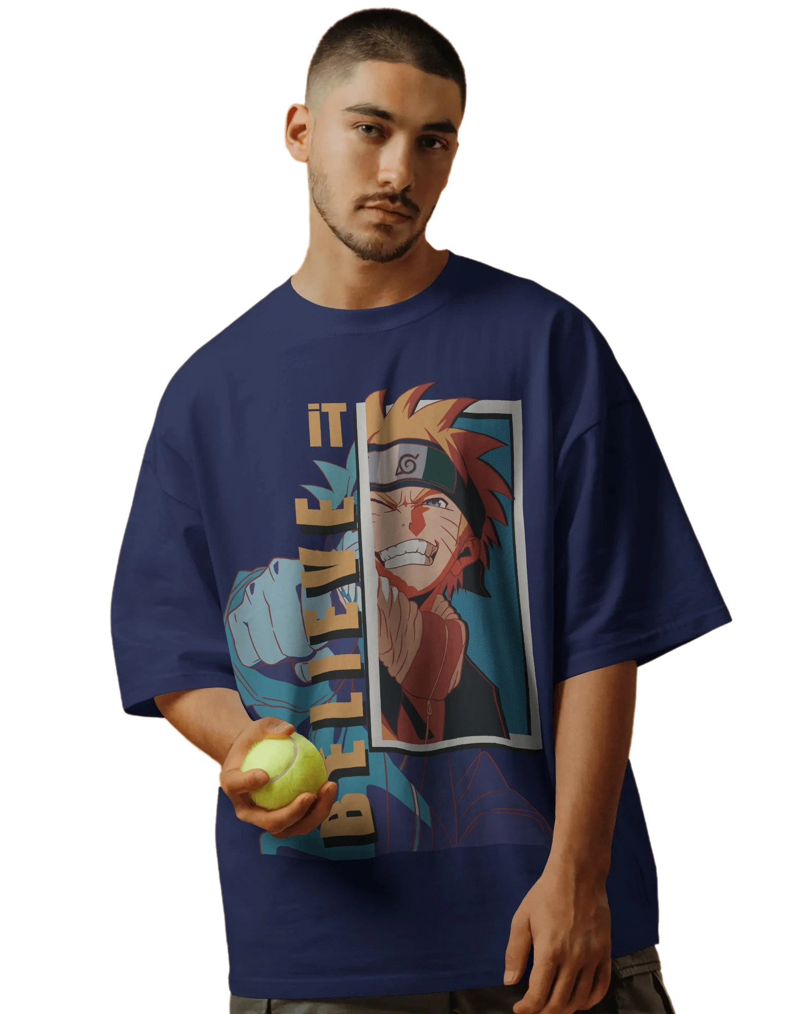 Believe It - Naruto Oversized Classic T-Shirt