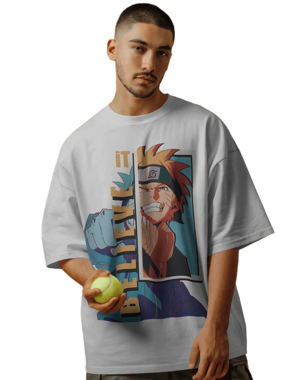 Believe It - Naruto Oversized Classic T-Shirt