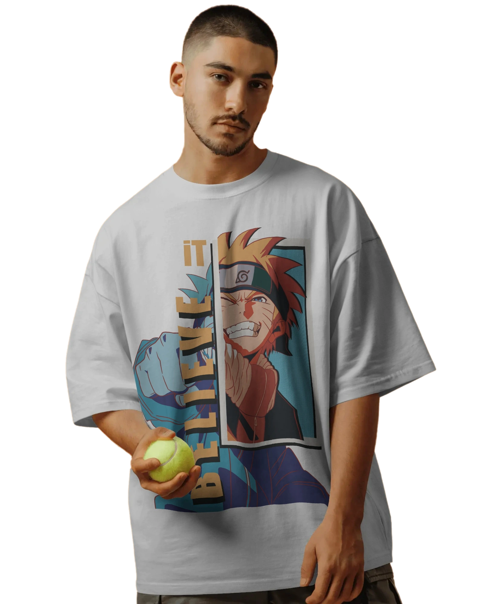 Believe It - Naruto Oversized Classic T-Shirt