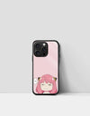 Heh ! - Spy x Family IPhone Pro Glass Case