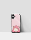 Heh ! - Spy x Family IPhone Glass Case