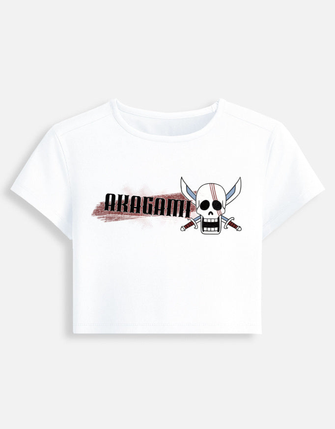 AKAGAMI - One Piece Baby Tee