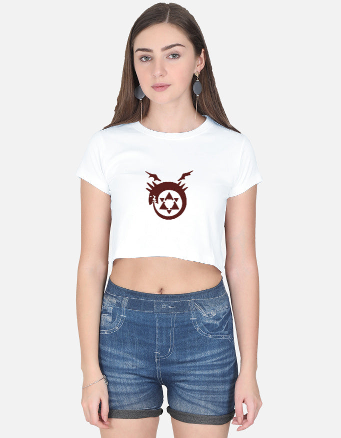 Ouroboros FMA Crop Top