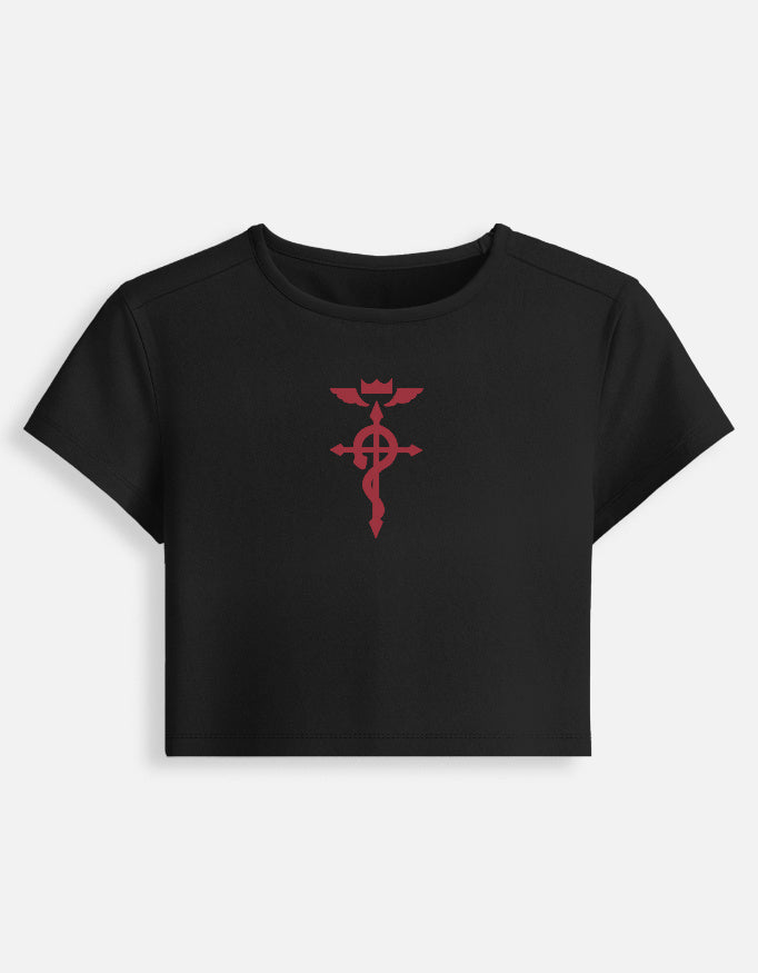 Flamel Cross - Fullmetal Alchemist Baby Tee