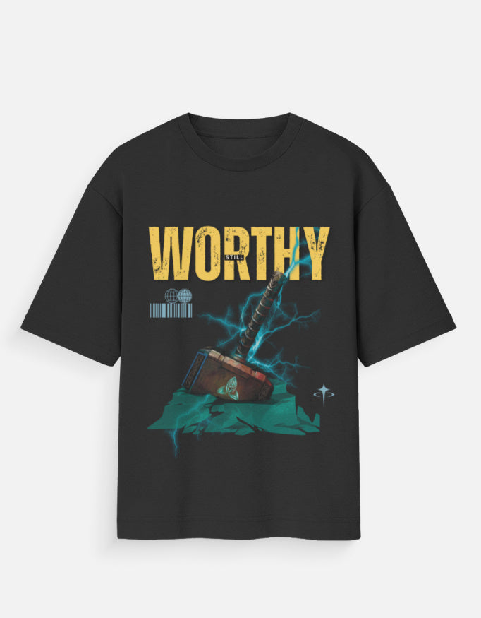 I'm Still Worthy ! - Marvel Oversized Standard T-Shirt